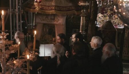 «Ἐν τῇ Γεννήσει τὴν παρθενίαν ἐφύλαξας»: Η εορτή της Κοιμήσεως της Θεοτόκου στην Ι.Μ.Μ. Βατοπαιδίου