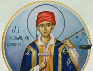 Νεομάρτυρας Νικόλαος, Για τον πρόεδρο του ναού που δεν παρέδιδε την Αγία κάρα του στους Αγιορείτες Πατέρες!