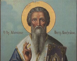 Άγιος Αθανάσιος Πατριάρχης Κωνσταντινουπόλεως, Πώς παρηγόρησε τον λαό στην μεγάλη πείνα