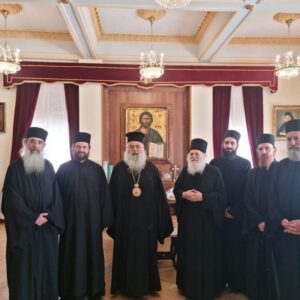 Με τον Αρχιεπίσκοπο Κύπρου και τον Αρχηγό ΓΕΕΦ συναντήθηκε ο Γέρων Εφραίμ Βατοπαιδινός