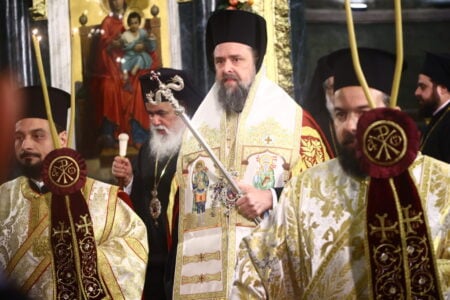 Πρώτη Αρχιερατική Θεία Λειτουργία Μητροπολίτου Θεσσαλονίκης κ. Φιλοθέου