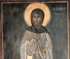 Αγία Φιλοθέη, Μέσα της ήταν ζωντανή η ελπίδα της αναγεννήσεως της Βυζαντινής Αυτοκρατορίας και του Ελληνισμού!