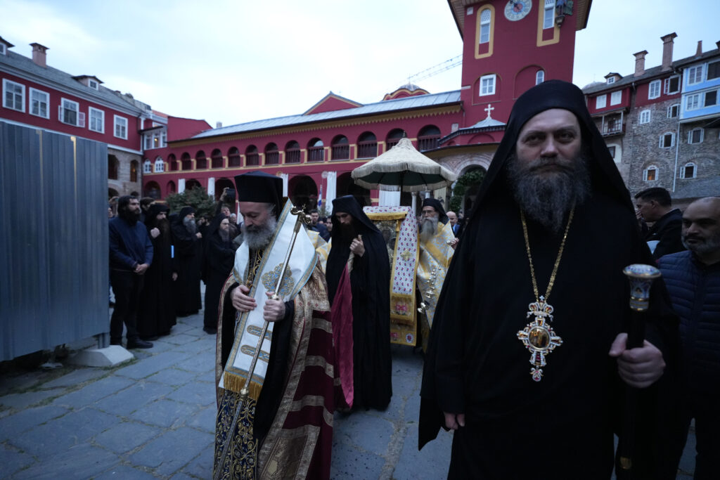 Η εορτή του Ευαγγελισμού στην Ι.Μ.Μ. Βατοπαιδίου (2024)