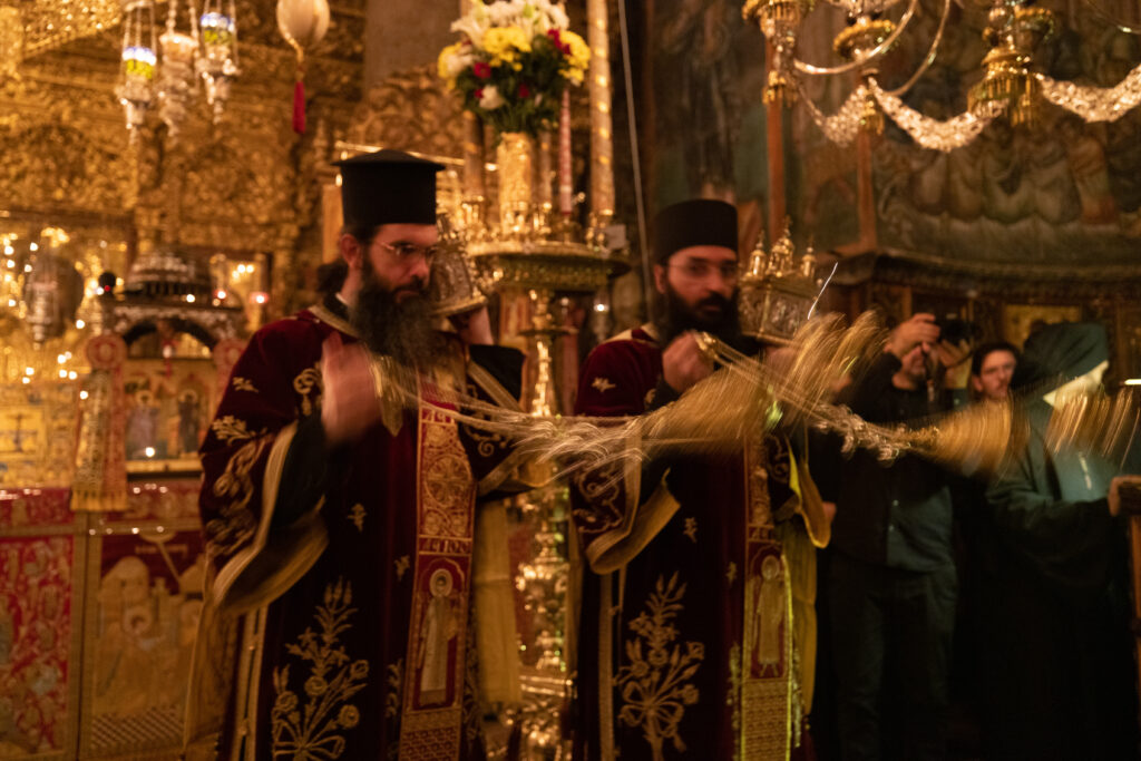 Η εορτή του Ευαγγελισμού στην Ι.Μ.Μ. Βατοπαιδίου (2024)